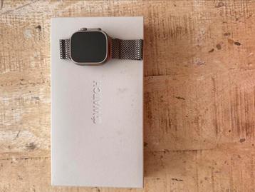 Apple watch ultra 2 met titanium band beschikbaar voor biedingen