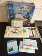 Ticket to Ride de spoorwerf - ZGAN & compleet - solospel, Ophalen of Verzenden, Minder dan 500 stukjes, Zo goed als nieuw