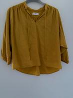 Uniqlo Gele Bloes, Ophalen of Verzenden, Zo goed als nieuw, Maat 38/40 (M), Geel
