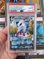 Pokémon PSA 10 Glaceon Vmax #SWSH209 Evolving Skies Secret, Ophalen of Verzenden, Zo goed als nieuw, Losse kaart, Foil