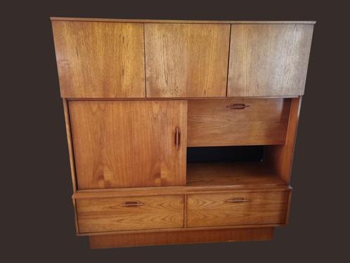 Vintage Mid Century Deense Kast, Huis en Inrichting, Kasten | Ladekasten, Gebruikt, 150 tot 200 cm, 150 tot 200 cm, 25 tot 50 cm
