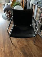 mooie vintage design Martin Visser leren stoel Spectrum SZ05, Gebruikt, Metaal, Knoll cassina pastoe gispen artifort eames vitra