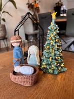 Mini gehaakte kerststal kerstgroep haken voor kerst, Diversen, Kerst, Ophalen, Nieuw