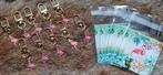 Flamingo sleutelhangers/traktatie kinderfeestje/cadeautje, Overige merken, Overige materialen, Nieuw, Ophalen of Verzenden