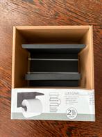 WC rolhouder Allibert, Ophalen, Nieuw, Zwart