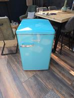 Retro Severin Koelkast - Lichtblauw, Witgoed en Apparatuur, Koelkasten en IJskasten, 100 tot 150 liter, Zo goed als nieuw, 45 tot 60 cm