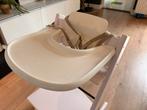 Stokke stoelverkleiner met dienblad en “gordeltje”, Kinderen en Baby's, Kinderstoelen, Ophalen of Verzenden, Gebruikt, Meegroeistoel