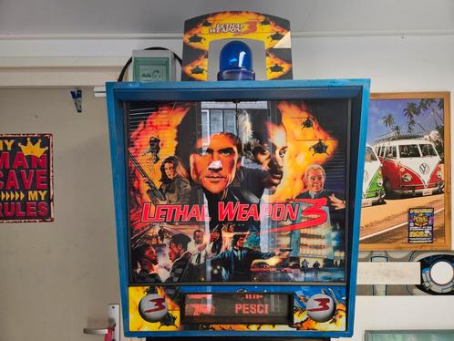Lethal weapon 3 flipperkast data east pinball, Verzamelen, Automaten | Flipperkasten, Gebruikt, Dot-matrix, Flipperkast, Data East