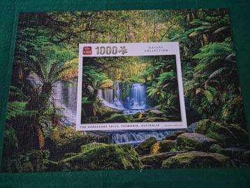 king puzzel the horseshoe falls, tasmania, australia beschikbaar voor biedingen