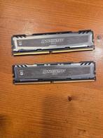 Crucial Ballistix 8GB Werkgeheugen (Ram), Computers en Software, RAM geheugen, Gebruikt, DDR4, 8 GB, Ophalen of Verzenden