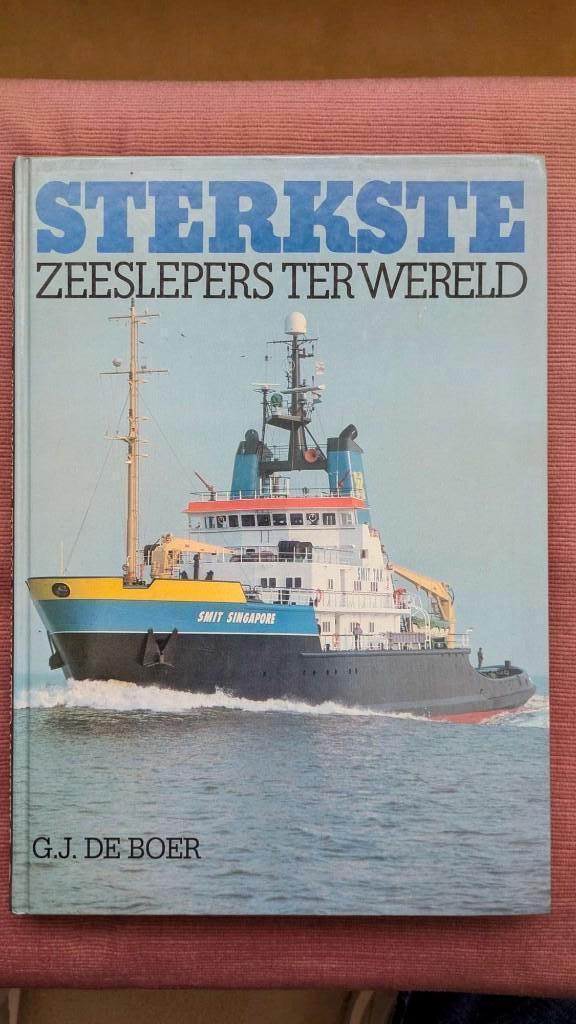 Sterkste Zeeslepers ter Wereld, Verzamelen, Scheepvaart, Zo goed als nieuw, Boek of Tijdschrift, Motorboot, Ophalen of Verzenden