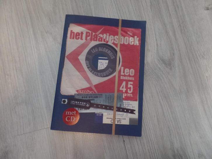 Leo Blokhuis - Het Plaatjesboek (inclusief cd), Boeken, Muziek, Zo goed als nieuw, Ophalen of Verzenden