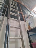 Aluminium Ladder 2x24 - 6M, Gebruikt, Ophalen of Verzenden, Ladder, Opvouwbaar of Inschuifbaar