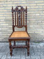 Antieke houtsnijwerk stoel kasteelstoel, Antiek en Kunst, Antiek | Meubels | Stoelen en Banken, Ophalen