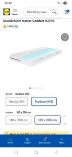Matras 160 x 200 lidl, Ophalen, Gebruikt, Tweepersoons, Matras