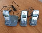 Gigaset A400A telefoon set, Ophalen of Verzenden, Zo goed als nieuw, 3 handsets