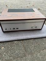Luxman M120a versterker in woodcase M 120 a, Ophalen of Verzenden, Gebruikt, 120 watt of meer, Overige merken