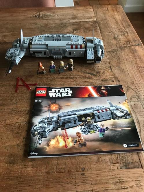 Lego Star Wars 75140 Resistance Troop Transporter, Kinderen en Baby's, Speelgoed | Duplo en Lego, Zo goed als nieuw, Lego, Complete set
