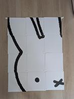 Ixxi nijntje Kiekeboe 60x80, Ophalen, Zo goed als nieuw, Wanddecoratie