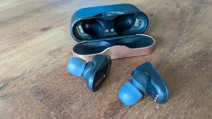 Sony WF-1000XM3, Telecommunicatie, Mobiele telefoons | Oordopjes, Gebruikt, In gehoorgang (in-ear), Bluetooth, Ophalen of Verzenden