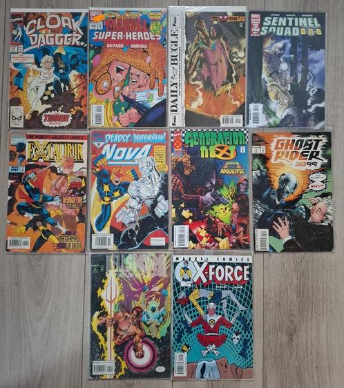Marvel comics 10x cloack and dagger, Excalibur, Nova etc., Boeken, Strips | Comics, Gelezen, Meerdere comics, Amerika, Ophalen of Verzenden