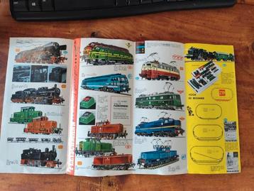 Oude Fleischmann folder voor modeltreinen. beschikbaar voor biedingen