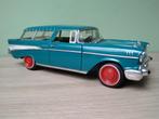 Chevrolet Bel Air Nomad 1957 Custom Road Tough 1:18, Ophalen of Verzenden, Zo goed als nieuw, Auto, Overige merken