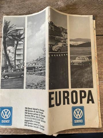 VW Service overal in Europa (1968) - VW Dienst beschikbaar voor biedingen