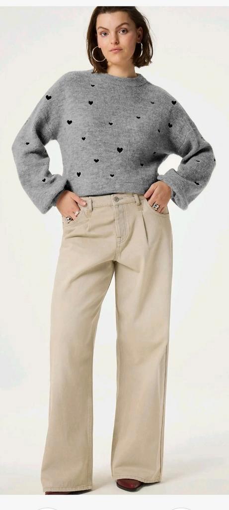 Fabienne Chapot Lidia pullover/ trui maat XS *nieuw *, Kleding | Dames, Truien en Vesten, Nieuw, Grijs, Ophalen of Verzenden