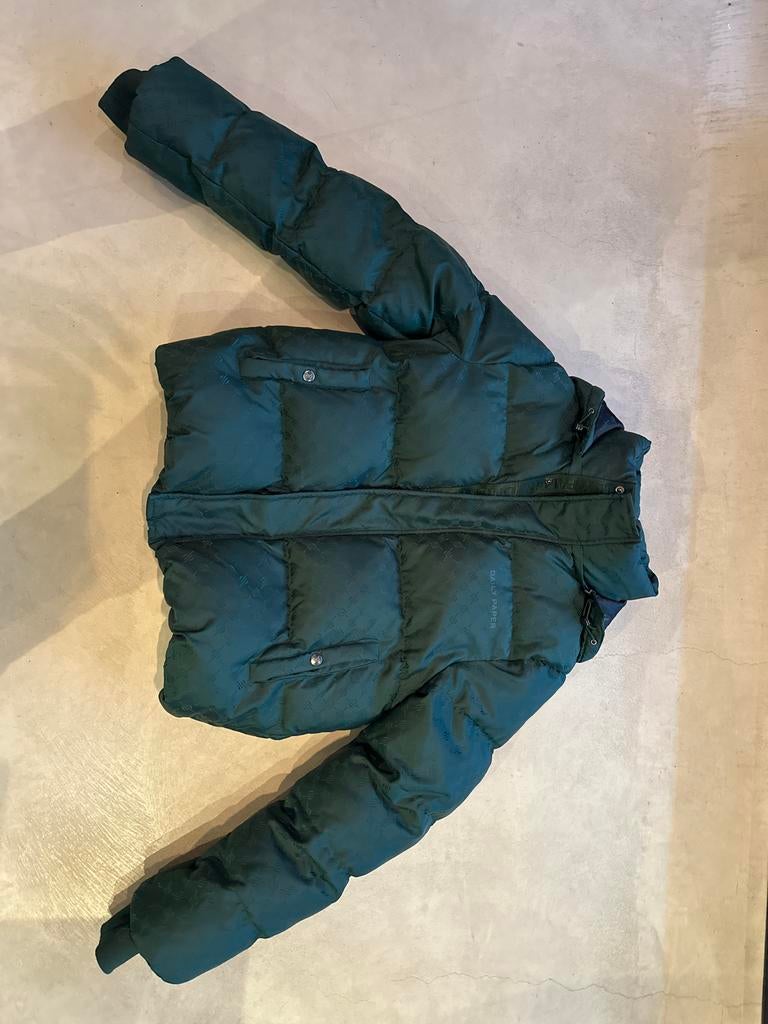 Daily Paper gewatteerde jas - Groen maat S, Ophalen of Verzenden, Nieuw, Maat 46 (S) of kleiner, Groen