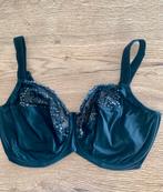 Prima donna twist 80H full cup zwart met grijs kant, Verzenden, Zwart, BH, Prima Donna