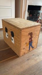 Houten Kist Jip & Janneke en Pluk, Ophalen, Minder dan 50 cm, Gebruikt, 50 tot 100 cm