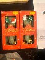 Kerst bestek per doosje, Ophalen of Verzenden, Zo goed als nieuw