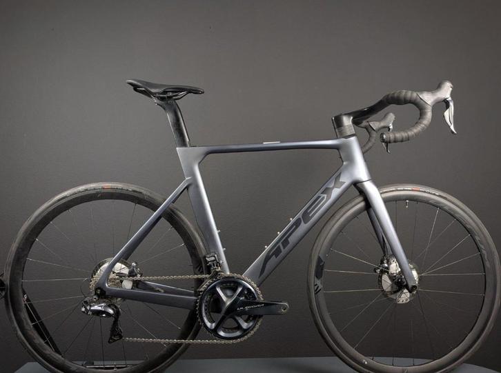 Apex BlackBuck SE Metallic Grey - Black 54cm M 2021, Fietsen en Brommers, Fietsen | Racefietsen, Gebruikt, Overige merken, 53 tot 57 cm