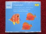 3x CD, Orpheus, Händel Concerti grossi Water Music Fireworks, Verzenden, Classicisme, Zo goed als nieuw, Kamermuziek