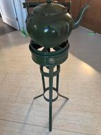 Antieke Chocolade Pot met Standaard, Ophalen of Verzenden