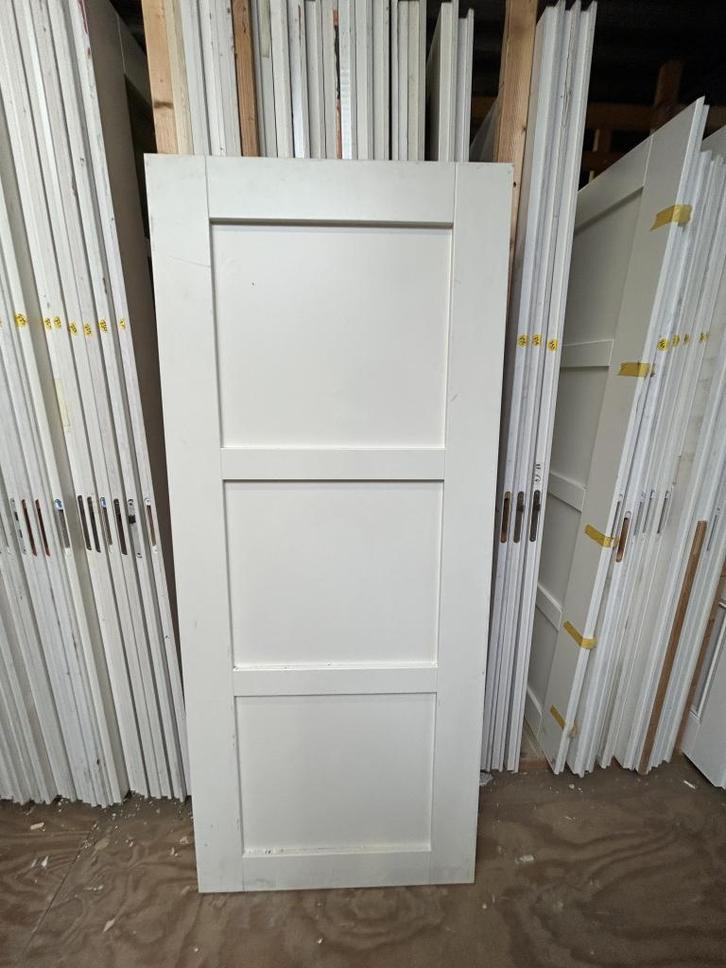 Deur binnendeur opdek (nummer 757) 88 x 201,5 cm, Doe-het-zelf en Verbouw, Deuren en Horren, Nieuw, Binnendeur, 200 tot 215 cm