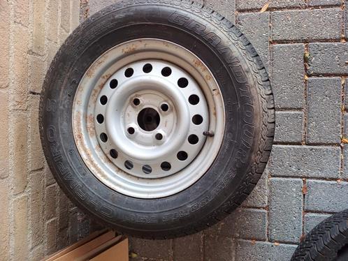 3 velgen voor aanhanger reserve wiel, Auto diversen, Aanhangwagen-onderdelen, Gebruikt, Ophalen