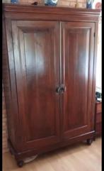 Houten kast - 195x125x40 cm, Ophalen, Gebruikt, 100 tot 150 cm, 150 tot 200 cm
