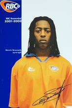 Spelerskaart Marvin Brunswijk - RBC Roosendaal - 2001/2002, Verzamelen, Ophalen of Verzenden, Zo goed als nieuw, Feyenoord, Spelerskaart