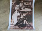 Vintage Pfaff Naaimachine 130 jaar Poster op fotopapier, Ophalen of Verzenden, Zo goed als nieuw, Reclamebord
