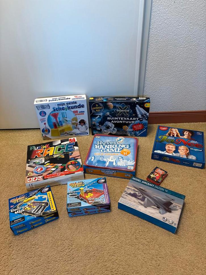 Spellen en Experimenteer Sets - Diverse, Kinderen en Baby's, Speelgoed | Buiten | Speeltoestellen, Gebruikt, Overige typen, Ophalen