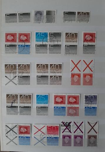 Nederland Combinatie Postzegels Sets Gestempeld beschikbaar voor biedingen