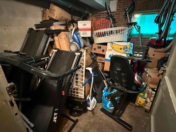Grote partij fitness, tvs en meer beschikbaar voor biedingen