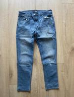 Blauwe spijkerbroek Hollister Maat M, Verzenden, Zo goed als nieuw, Blauw, W32 (confectie 46) of kleiner