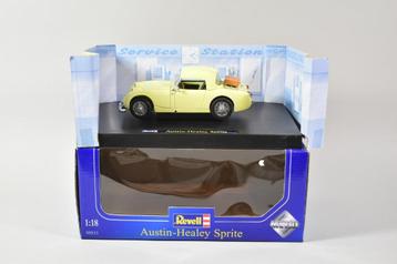 Austin Healey Sprite geel (1:18, Revell) beschikbaar voor biedingen