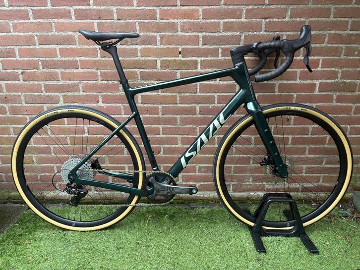 Isaac Torus Moss Green (L) Gravelbike, Fietsen en Brommers, Fietsen | Racefietsen, Zo goed als nieuw, Overige merken, 10 tot 15 versnellingen