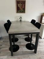 Hoge eettafel, Huis en Inrichting, Tafels | Eettafels, Ophalen, Gebruikt, 100 tot 150 cm, 50 tot 100 cm
