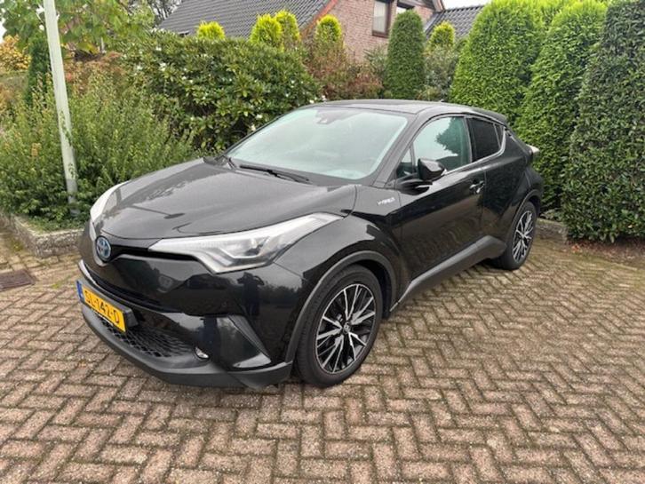 Toyota C-HR 1.8 Hybrid 122pk CVT 2017 Zwart, Auto's, Toyota, Particulier, C-HR, ABS, Achteruitrijcamera, Adaptieve lichten, Adaptive Cruise Control