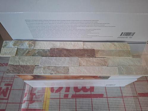 Natuursteen Steenstrips Beige, Doe-het-zelf en Verbouw, Tegels, Nieuw, Overige typen, Overige materialen, 60 cm of meer, Minder dan 20 cm